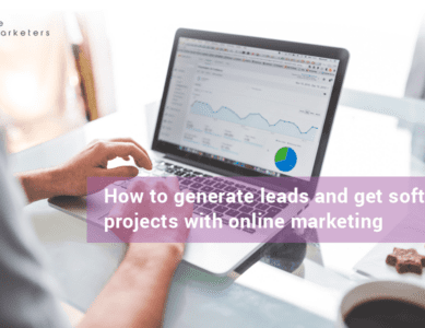How to generate leads and get software projects with Online marketing?