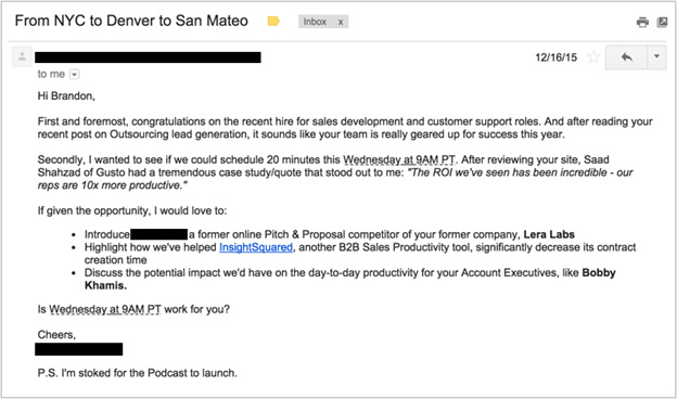 Email Template
