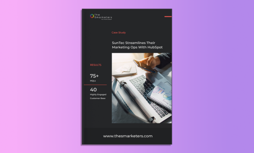 Streamlined Marketing Ops for SunTech through custom Hubspot Implementation